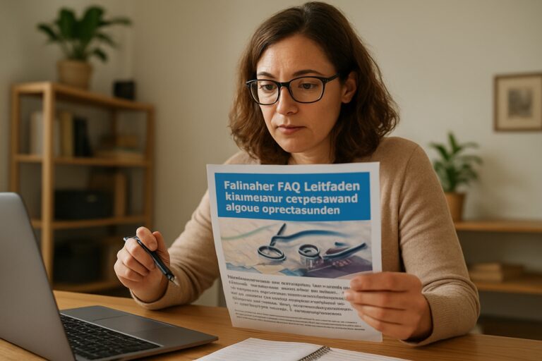 Fallnaher FAQ-Leitfaden für Gesundheitsreisen und digitale Sprechstunden